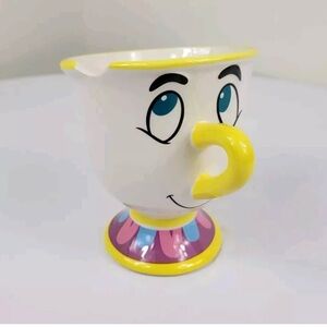 Disney Beauty & The Beast Porcelain Chip Tea Cup Large Coffee Mug 18oz